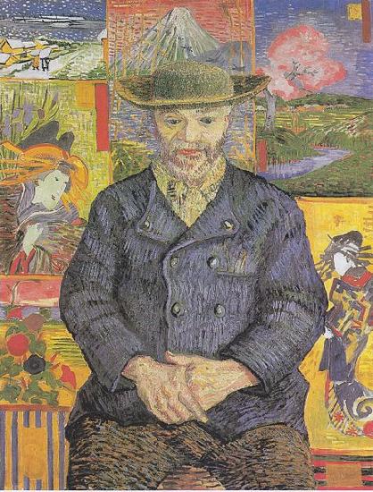 Vincent Van Gogh Portrait of Pere Tanguy
